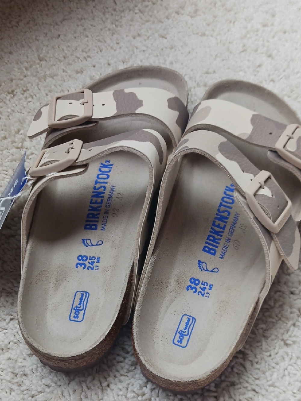 Birkenstock Arizona Sandal, Size 38, New In Box - Picture 2 of 4